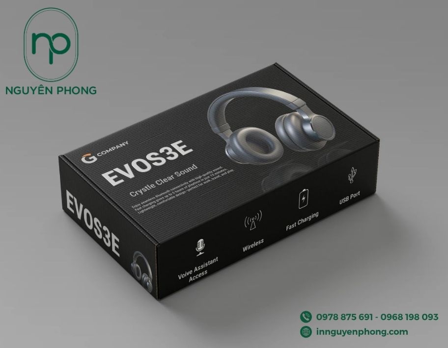 Mẫu hộp đựng tai nghe 